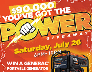 $90,000 You've Got The Power Giveaway